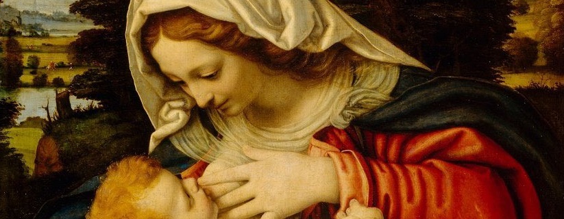 María amamantando