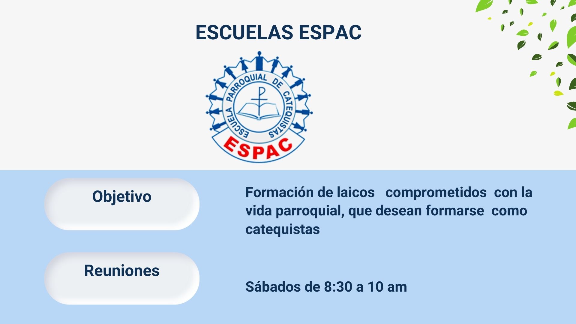 Escuelas ESPAC