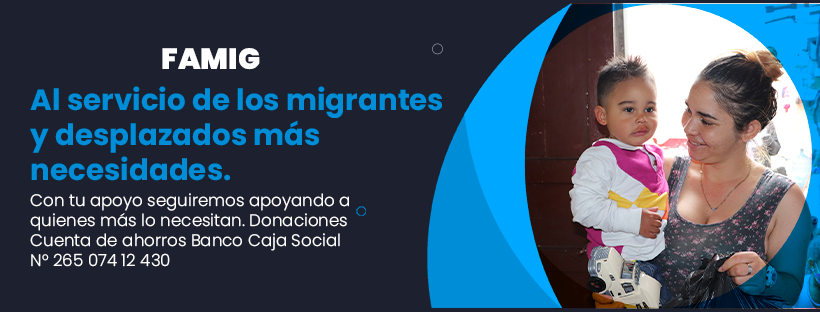 ¡SEAN USTEDES MIGRANTES BIENVENIDOS A NUESTRA FUNDACION!
