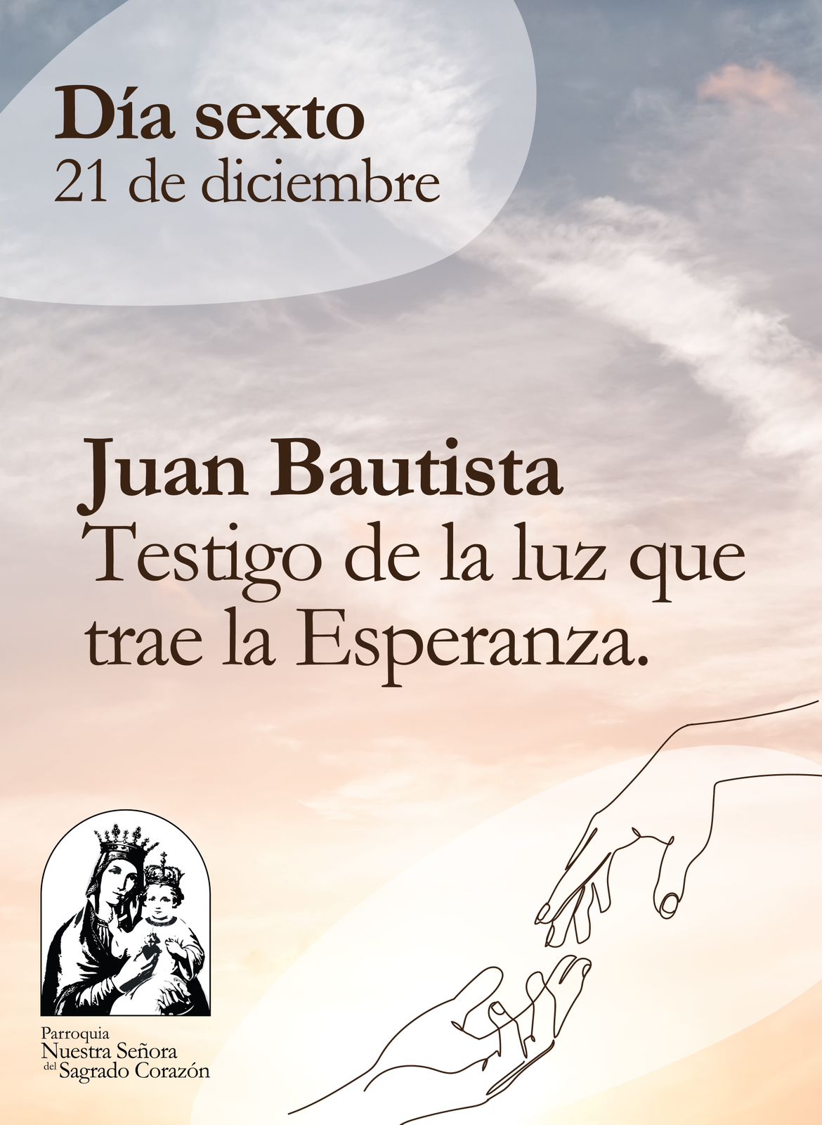 Juan, el bautista, testio de la luz que trae la esperanza