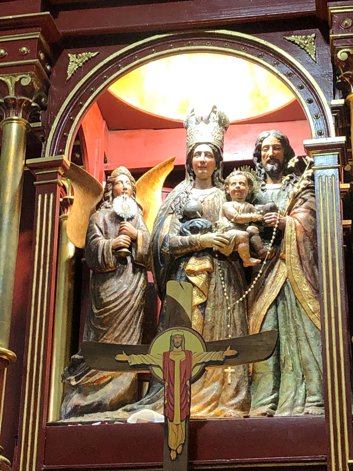 La imagen de la Sagrada Familia