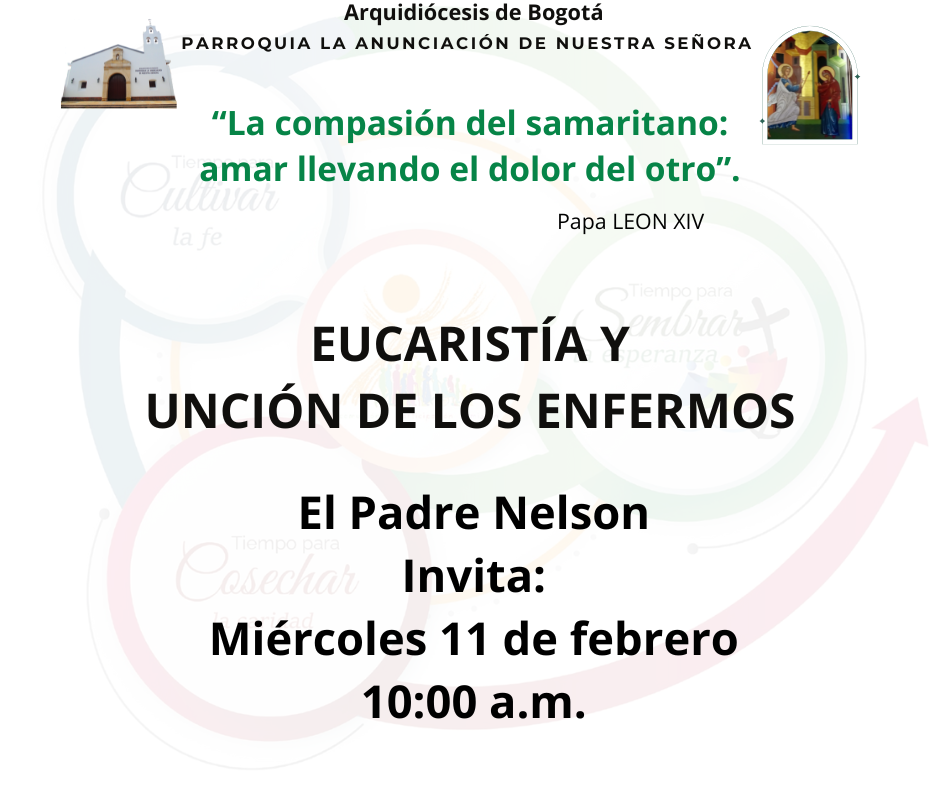 eucaristía unción de enfermos