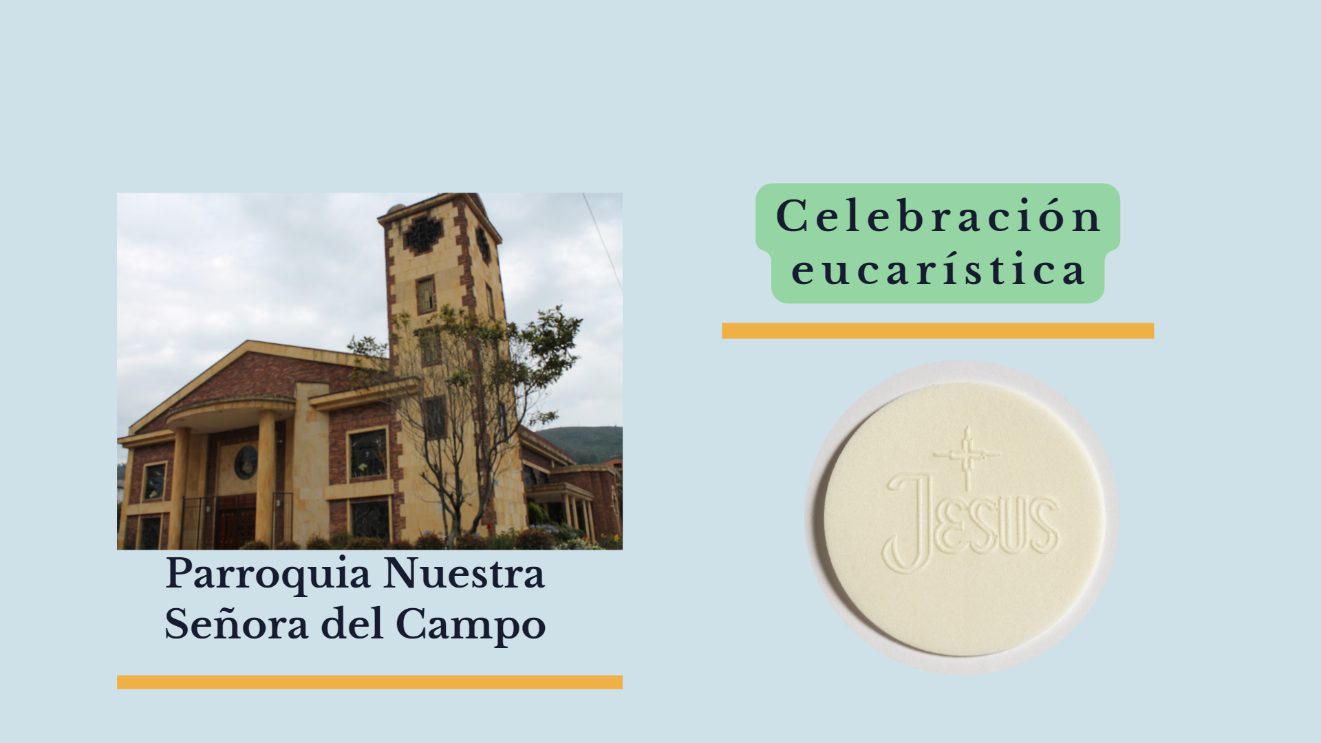 Celebración eucaristica