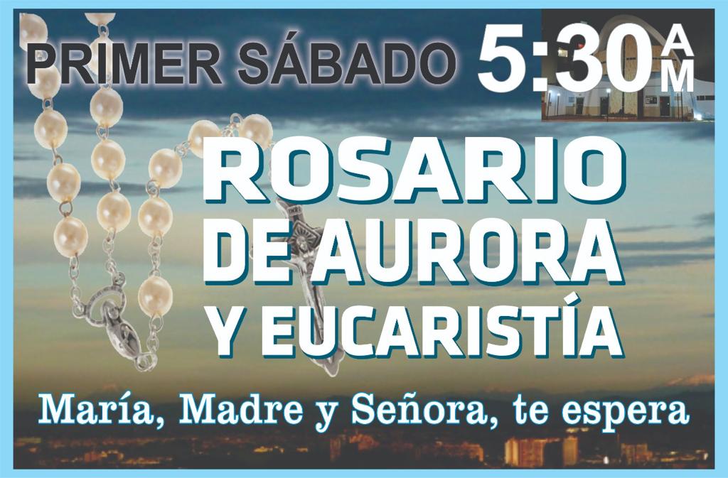 Invitación al Rosario de aurora