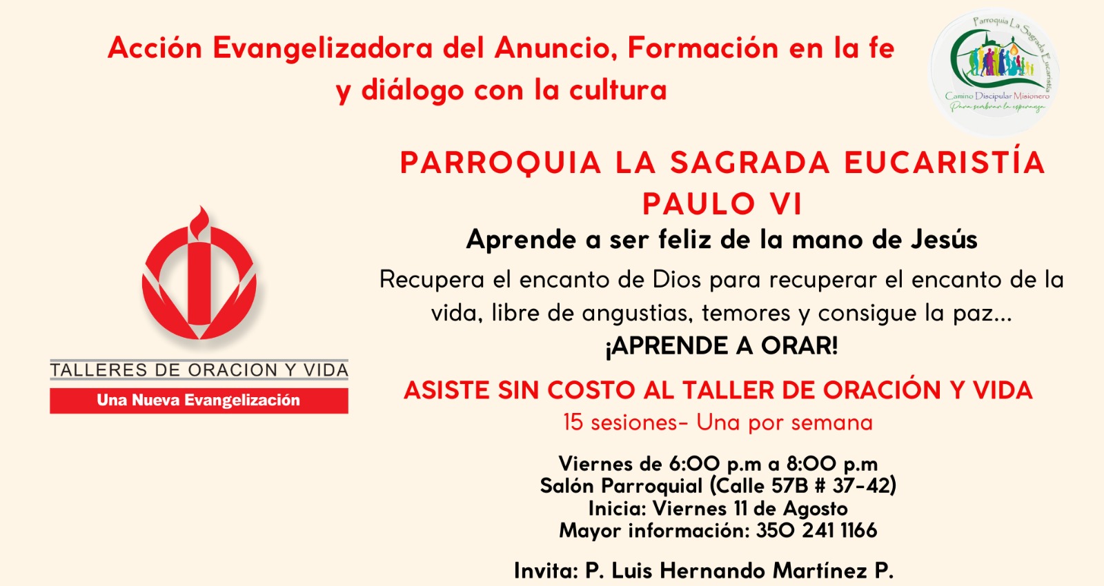 Taller de Oración y Vida