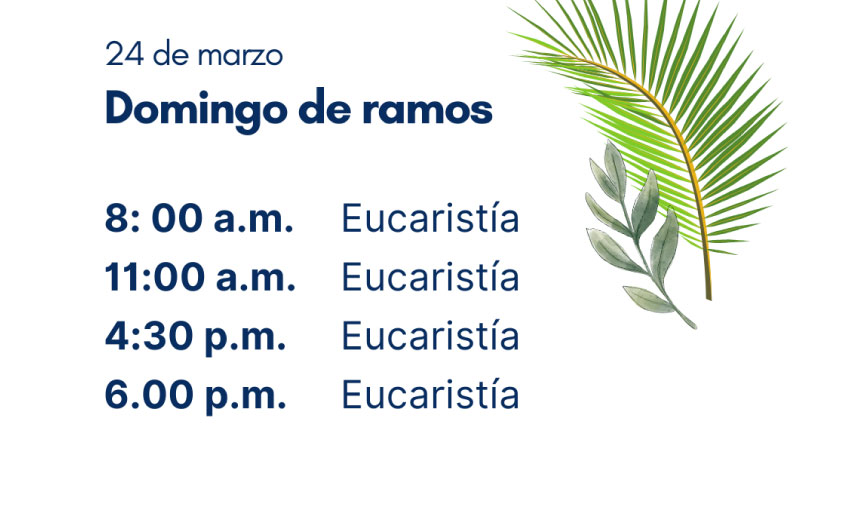 Programación Semana Santa