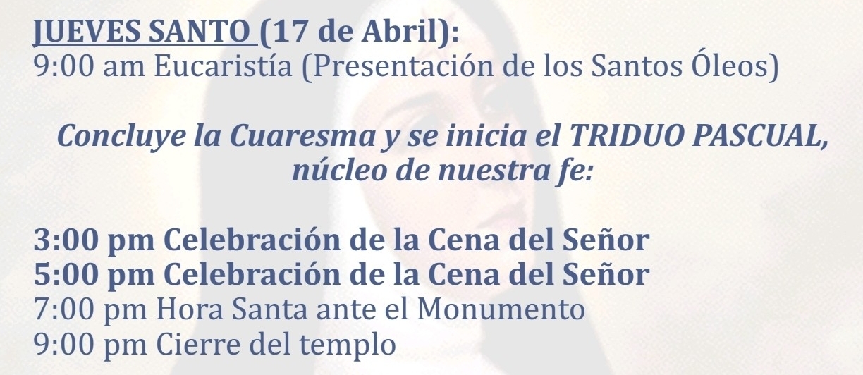 Jueves Santo