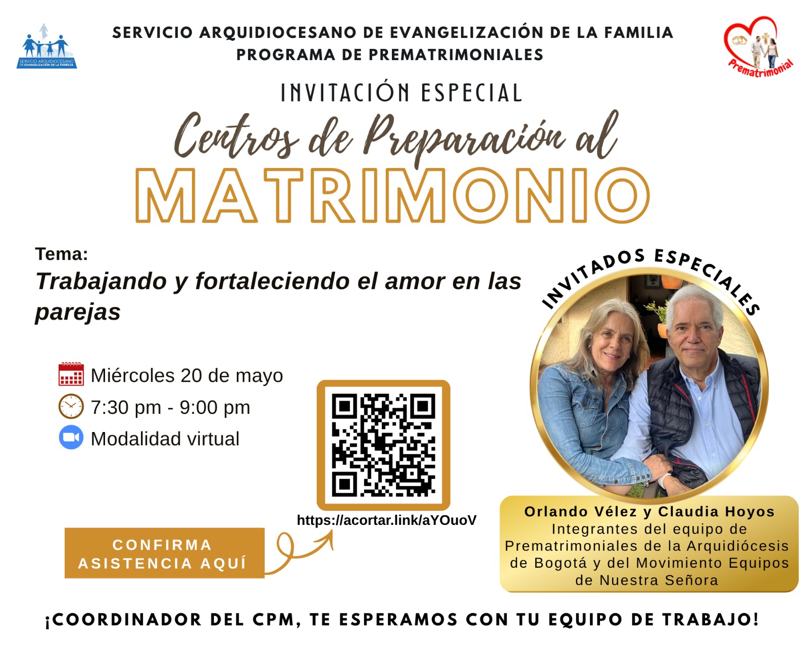 Prematrimonial Mayo 2026