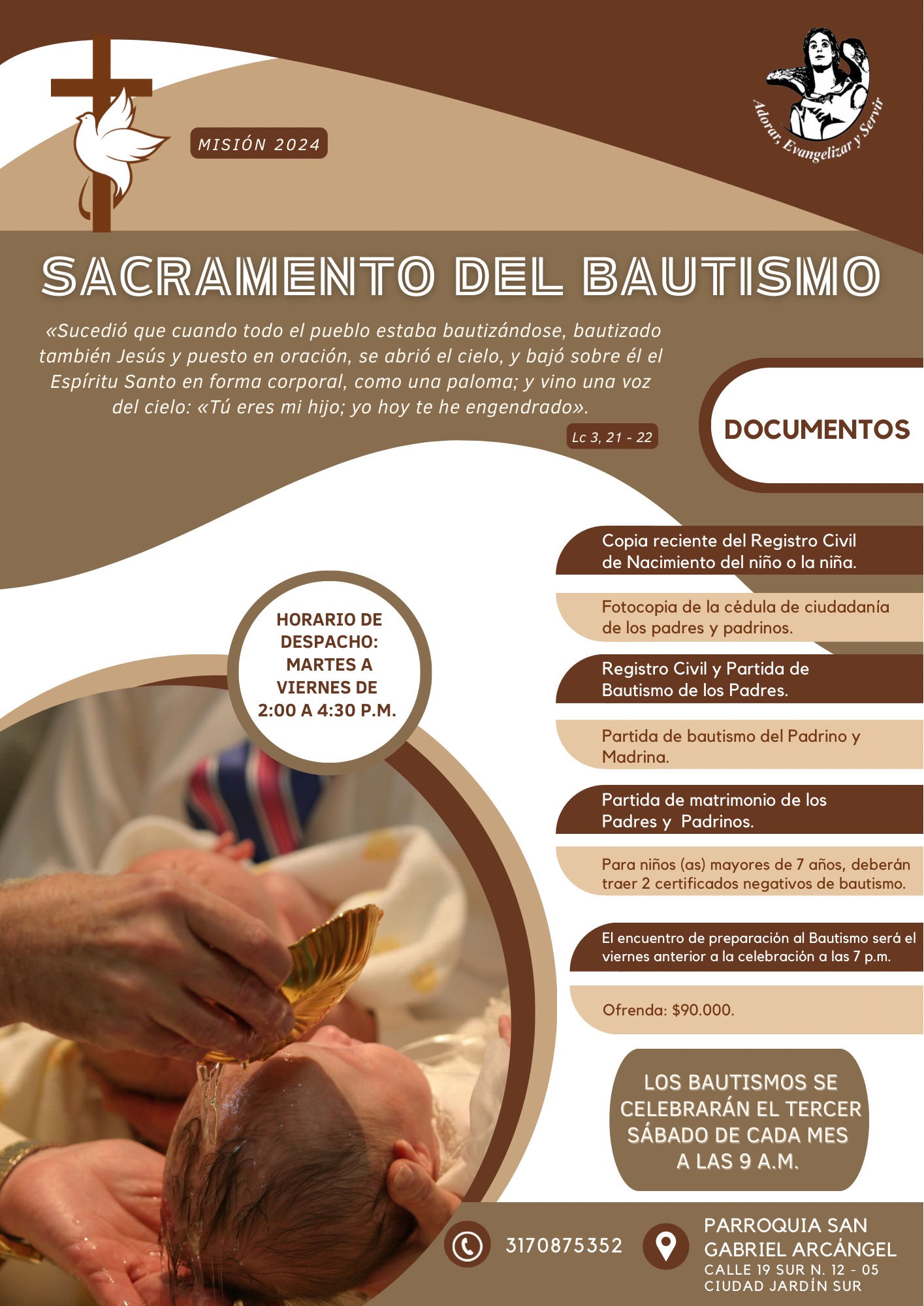 Sacramento del Bautismo 