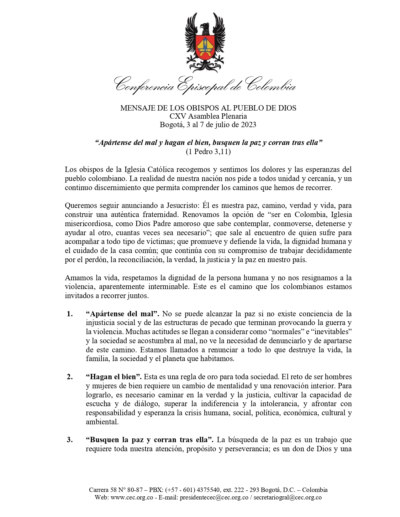 COMUNICADO ASAMBLEA CEC 1