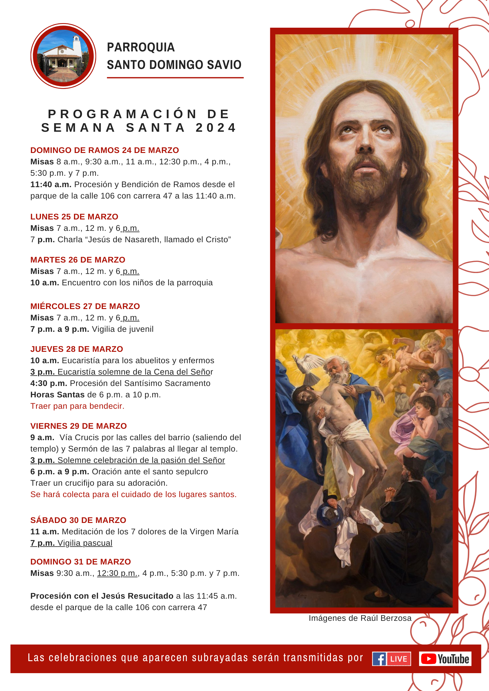 Programación de Semana Santa