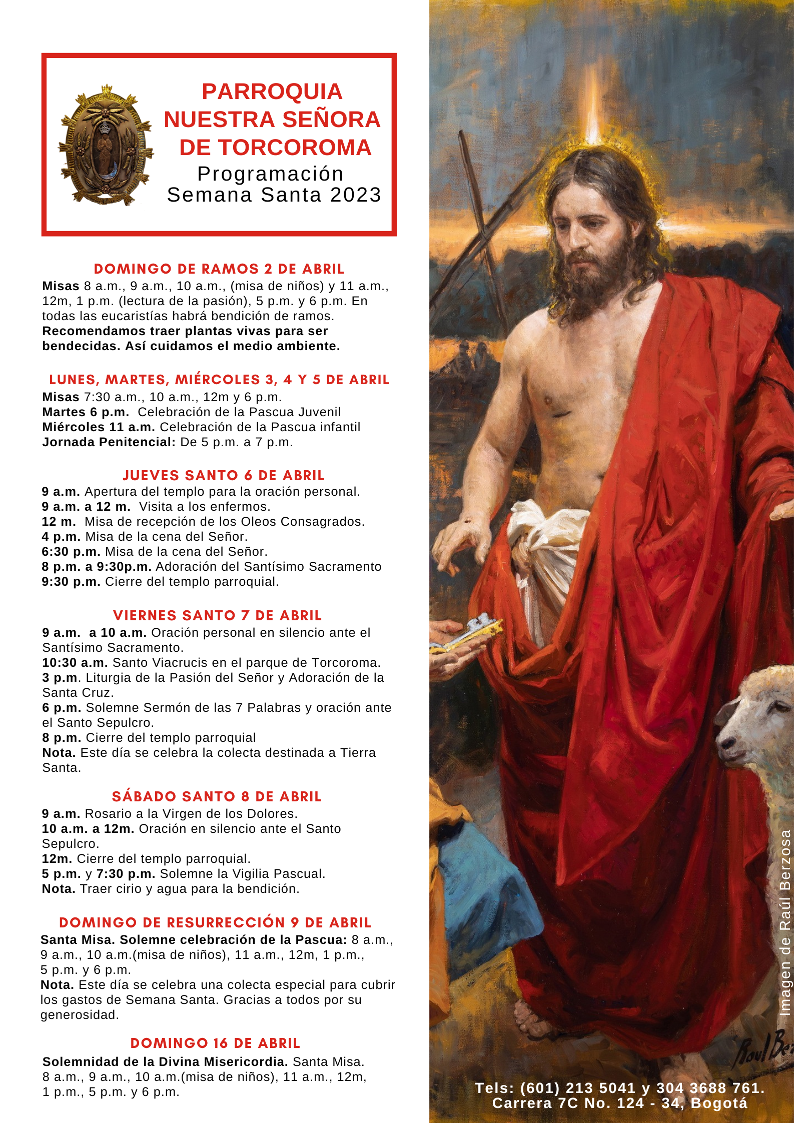 Semana Santa 2023 Nuestra Señora de Torcoroma