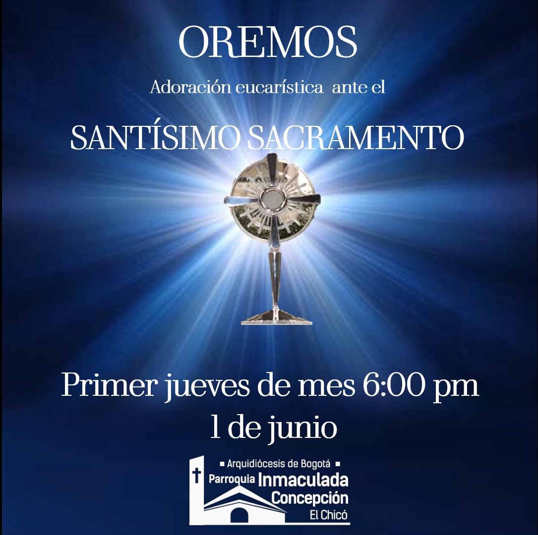 ADORACIÓN AL SANTÍSIMO