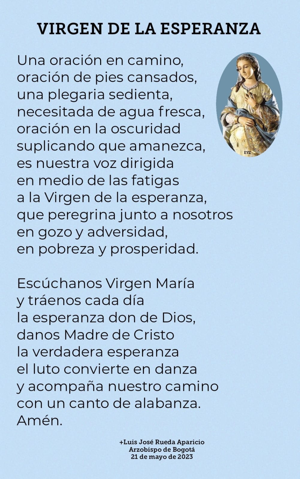 oración