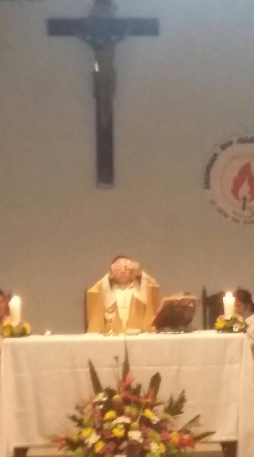 Celebración litúrgica de fiesta patronal san Alberto Hurtado