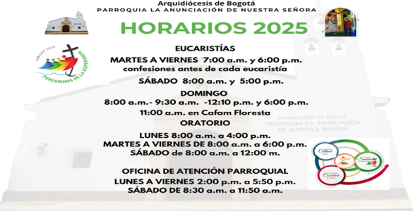 horario 2025