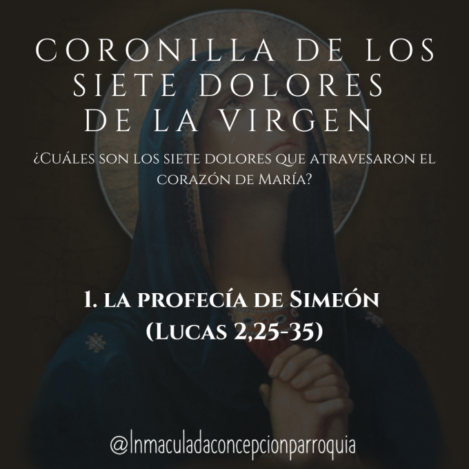 CORONILLA VIRGEN DE LOS DOLORES