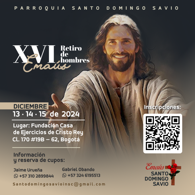 Emaus Hombre Santo Domingo Savio