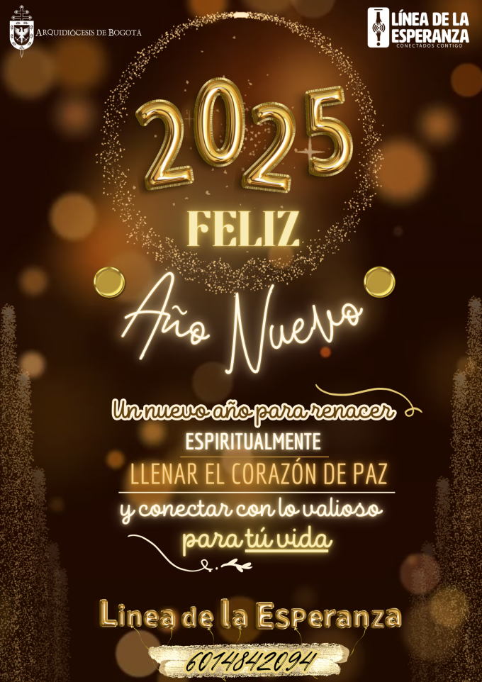 Feliz Año 2025 Arquidiócesis de Bogotá