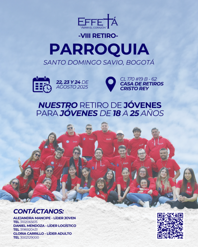 Retiro efetta santo domingo savio