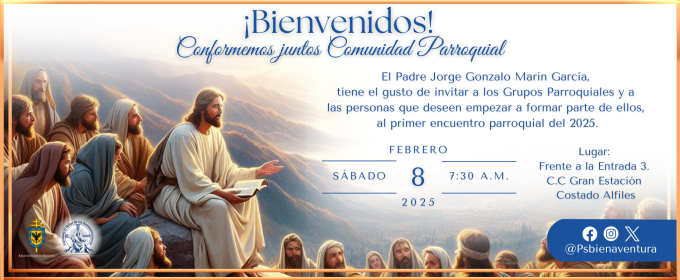 Invitación Conformemos Juntos Comunidad Parroquial 2025