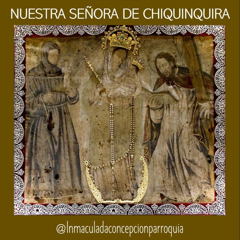 virgen de chiquinquira