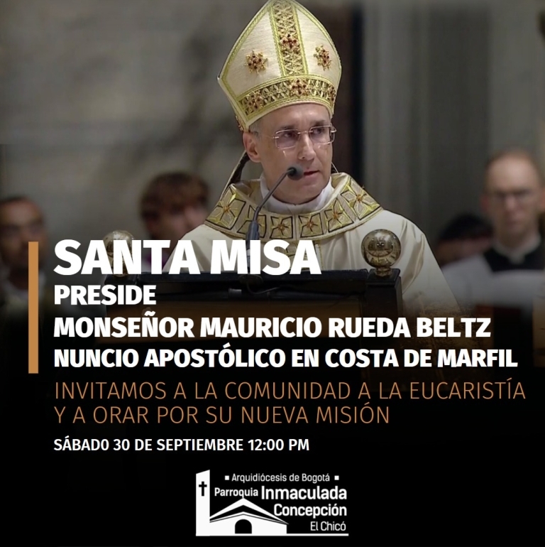 misa nuncio monseñor rueda