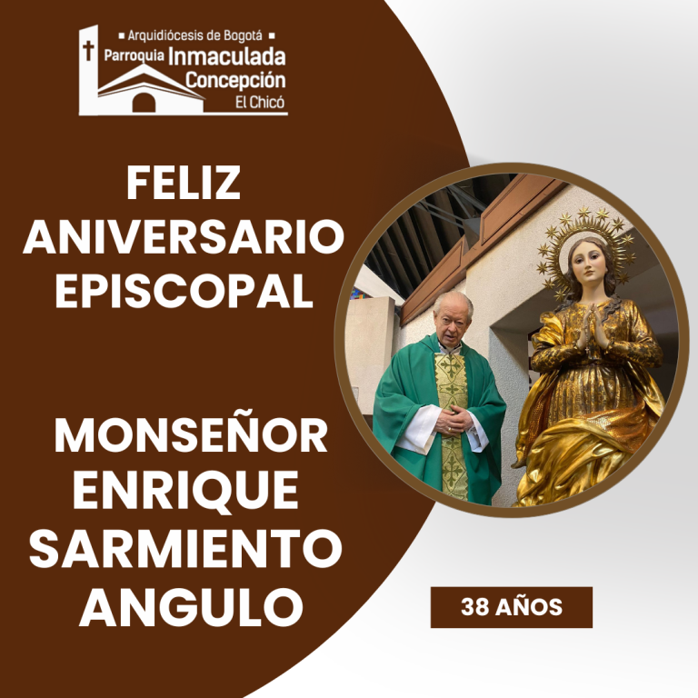 ANIVERSARIO EPISCOPAL MONS SARMIENTO