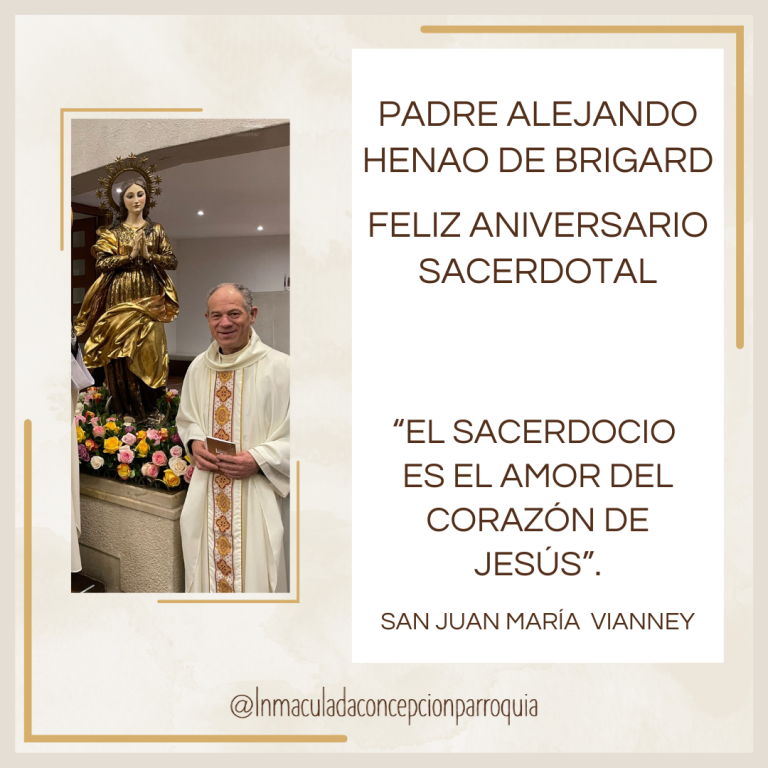 ANIVERSARIO PADRE ALEJANDRO