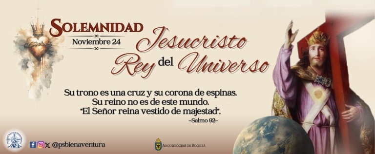 ¡Viva Cristo Rey! Rey de nuestra vida.