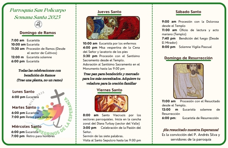 Programa Semana Santa