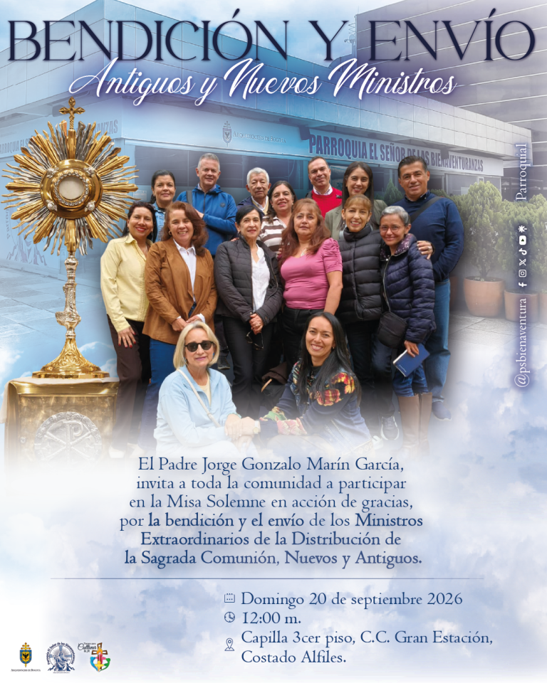 Bendición y envío de MEDSC Nuevos y Antiguos - 20 de septiembre 2026