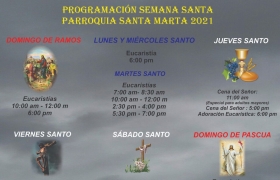Programa Semana Santa (santa Marta)