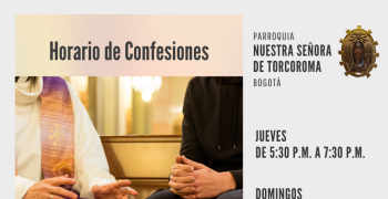 Horario de confesiones