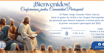 Invitación Conformemos Juntos Comunidad Parroquial 2025