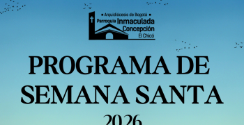 PROGRAMA DE SEMANA SANTA 2026
