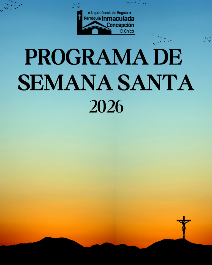 PROGRAMA DE SEMANA SANTA 2026